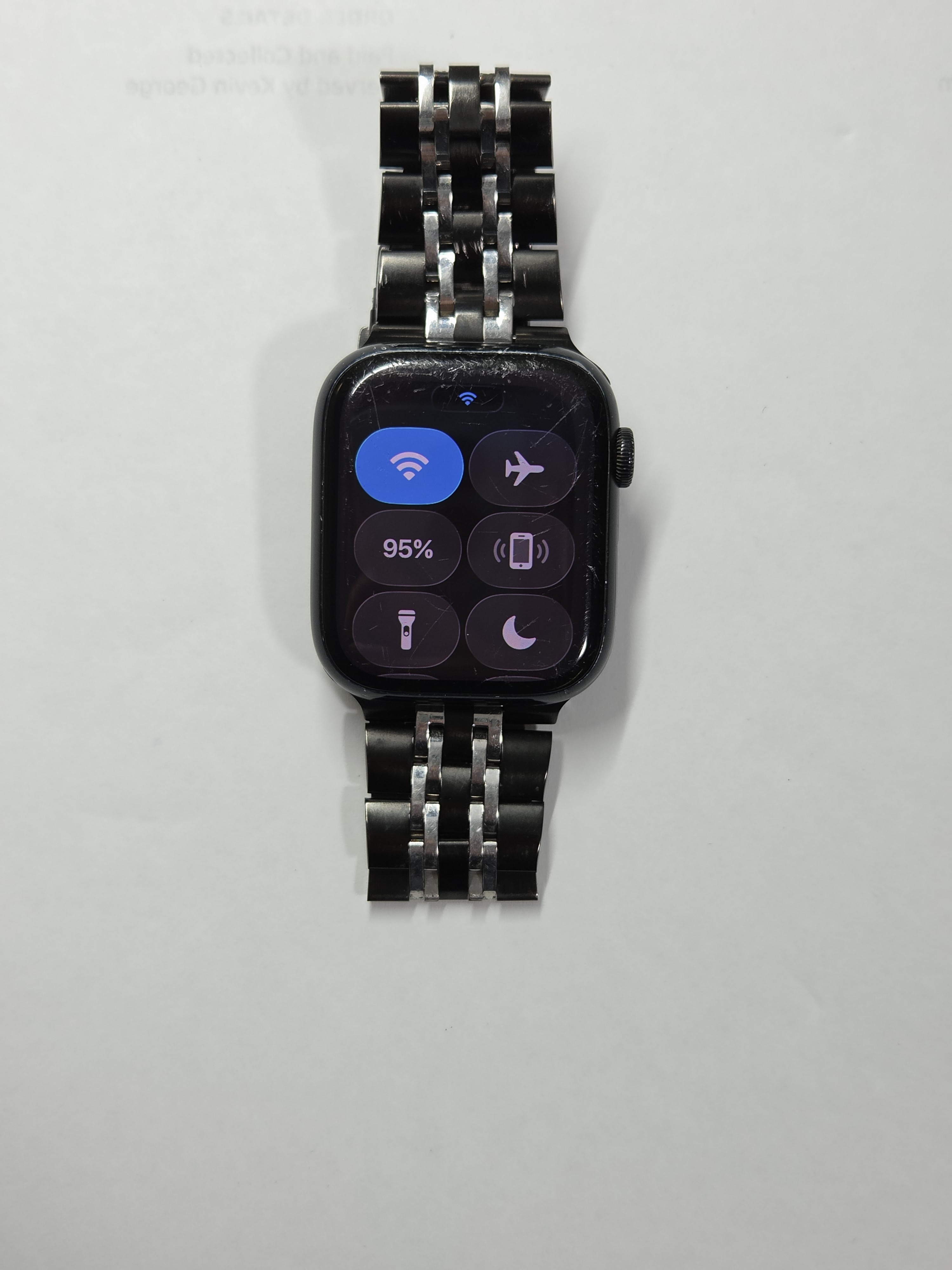 Apple Watch Series 7 · Deep Blue · 32 GB · Used · Good · Battery Health: 89% — photo 3 of 4