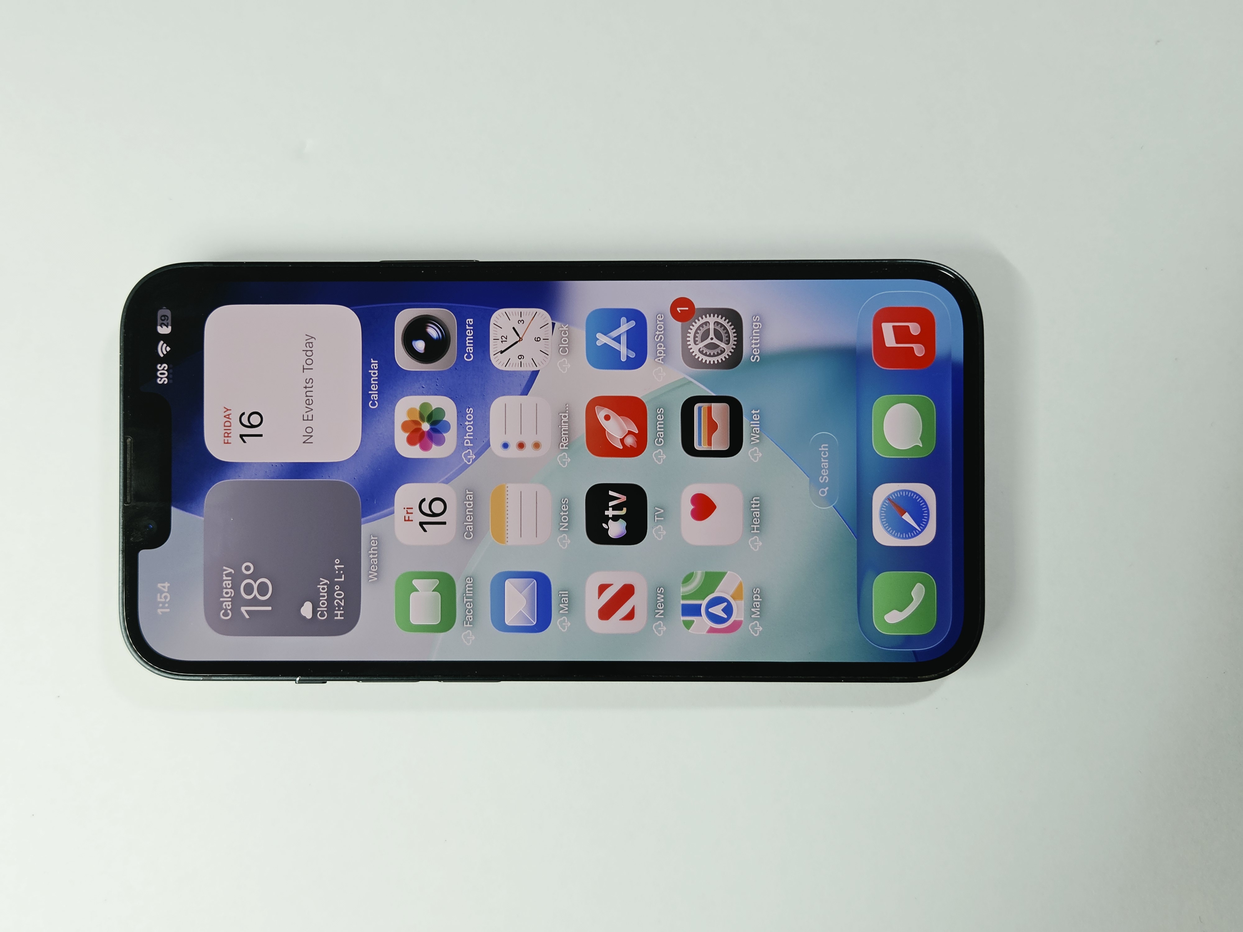 iPhone 13 · Midnight · 128 GB · Used · Like New · Battery Health: 85% — photo 2 of 4