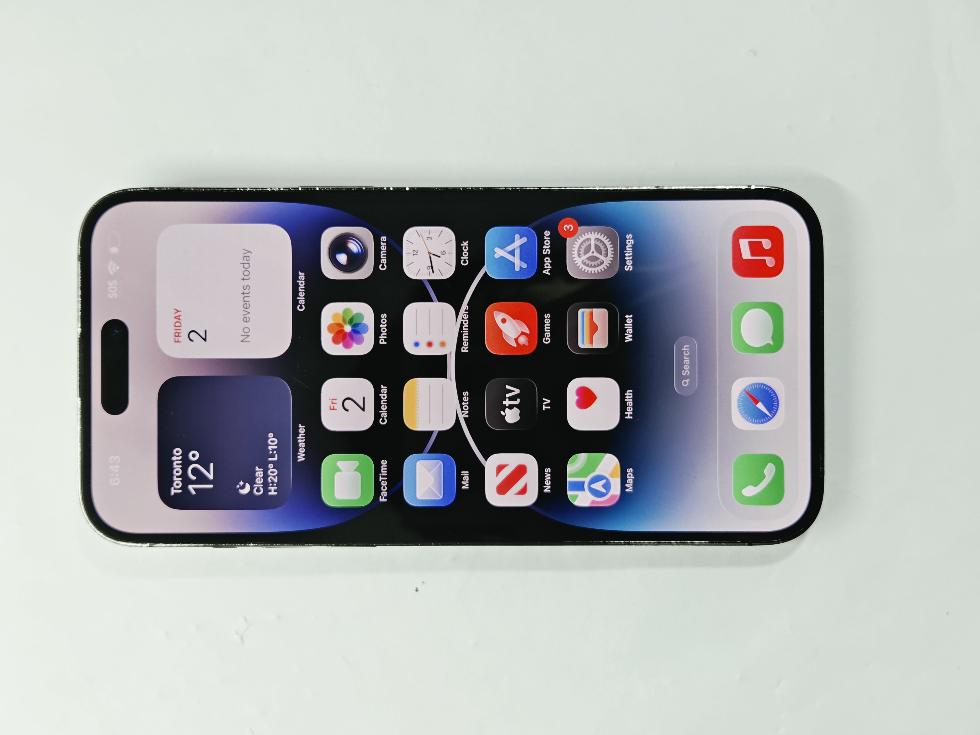 iPhone 14 Pro Max · Space Black · 128 GB · Used · Excellent · Battery Health: 100% · Refurbished — photo 2 of 4