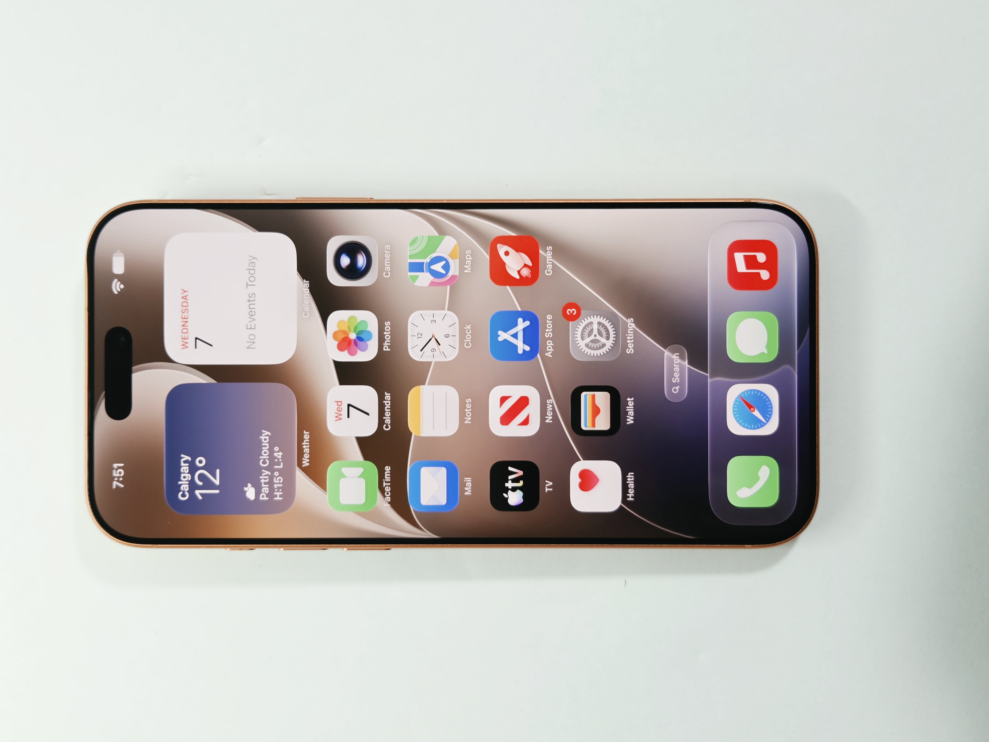 iPhone 17 Pro Max · Cosmic Orange · 512 GB · Used · Like New · Battery Health: 94% — photo 2 of 4