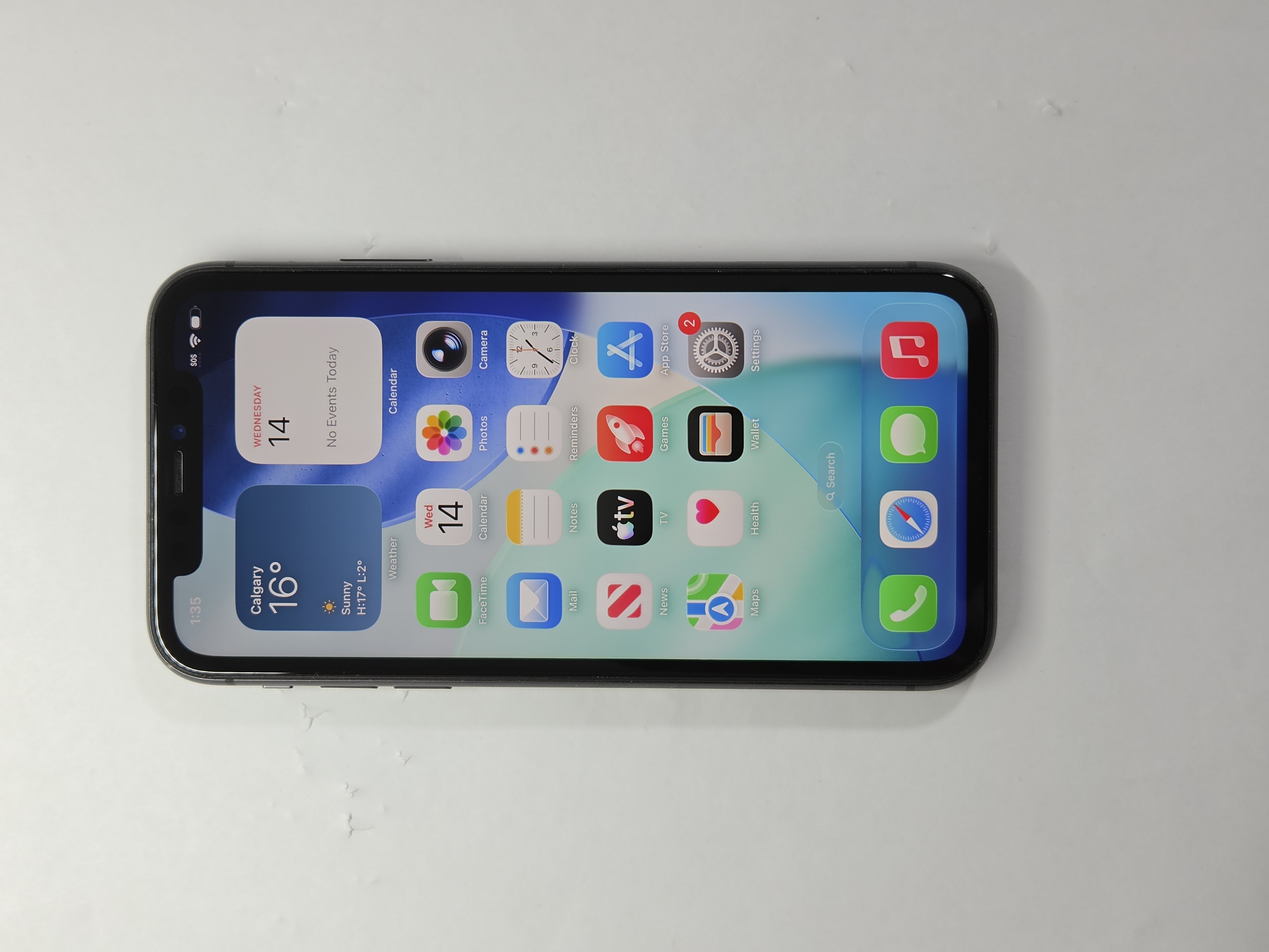 iPhone 11 · Black · 64 GB · Used · Excellent · Battery Health: 99% · Refurbished — photo 2 of 4
