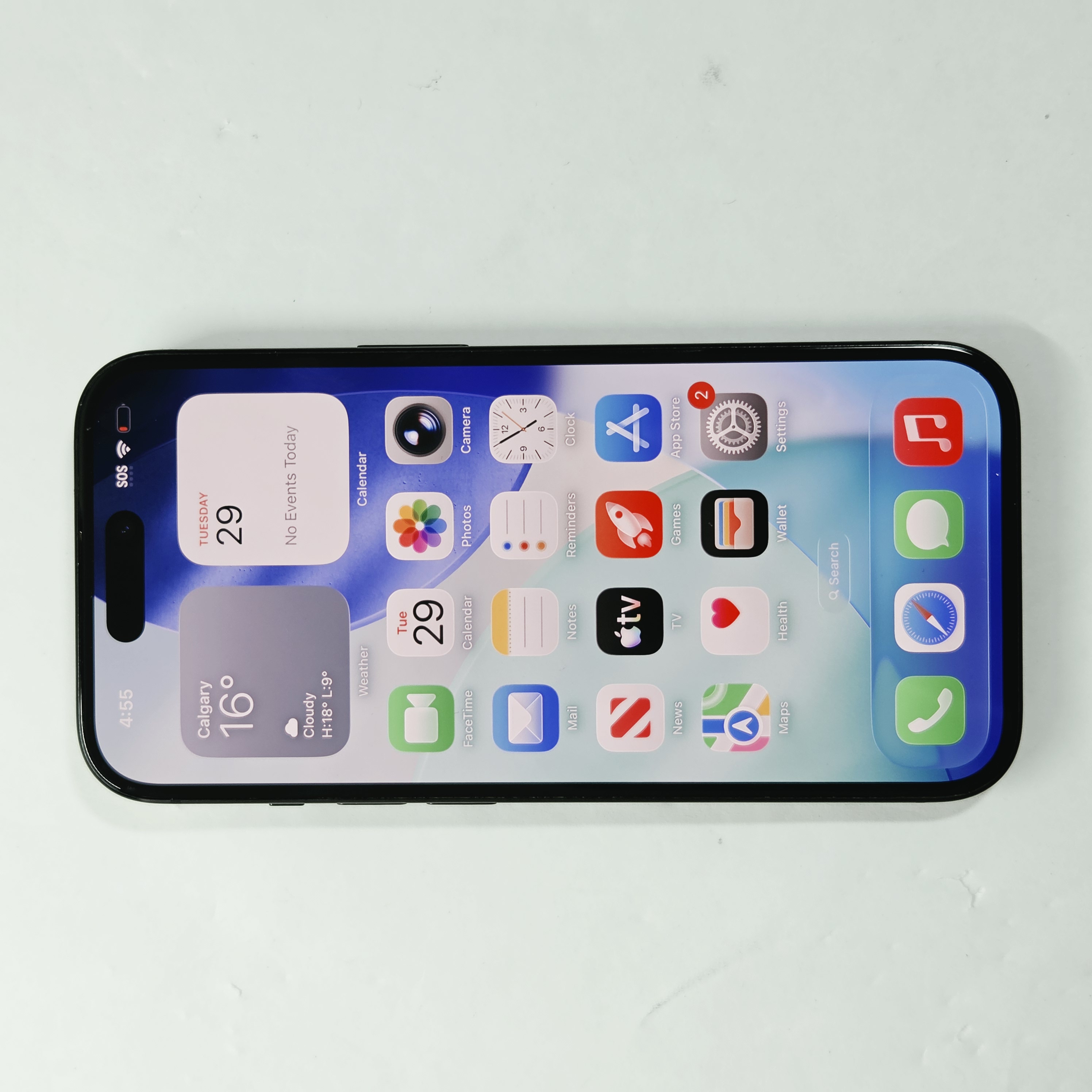 iPhone 15 · Black · 128 GB · Used · Excellent · Battery Health: 89% — photo 2 of 4