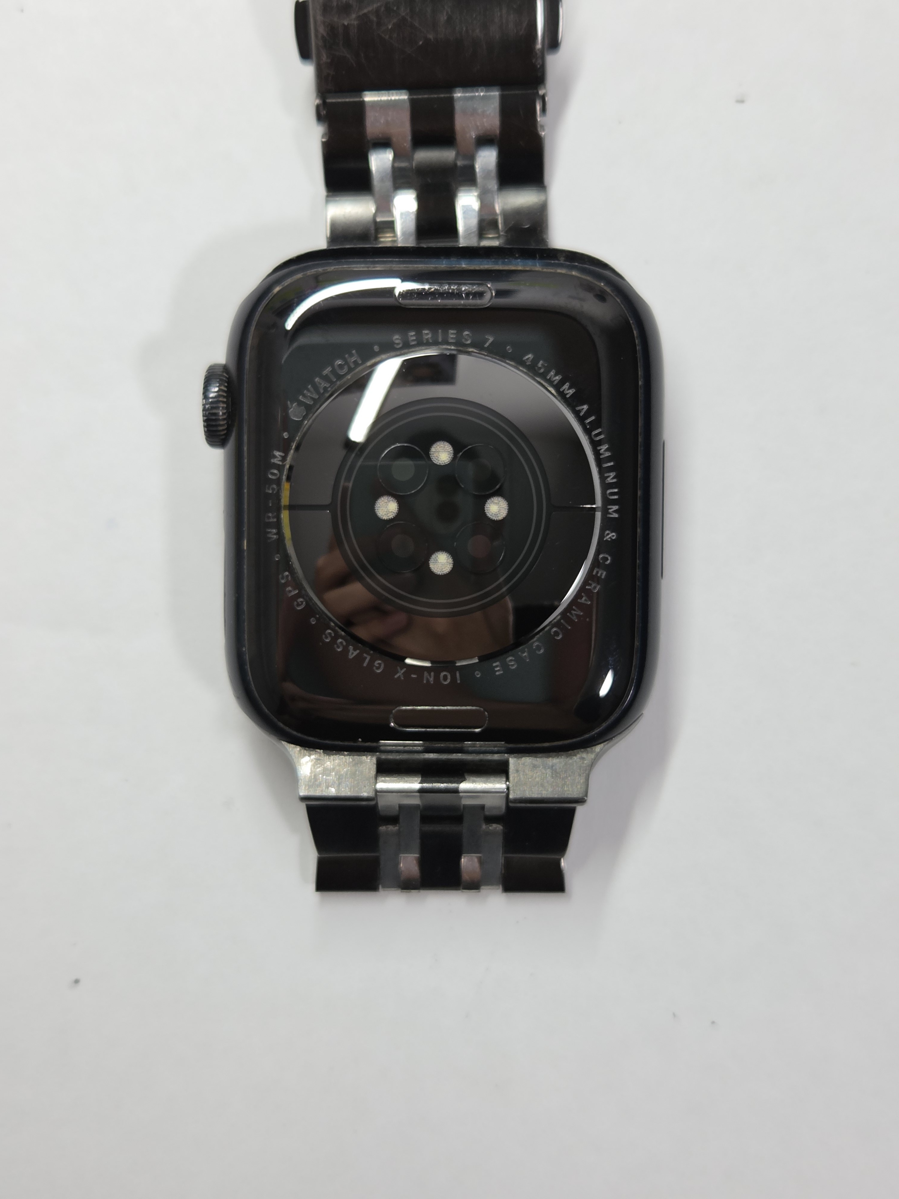 Apple Watch Series 7 · Deep Blue · 32 GB · Used · Good · Battery Health: 89% — photo 4 of 4