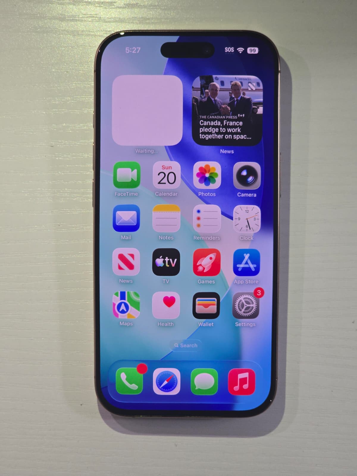 iPhone 16 Pro · Desert Titanium · 256GB · Used · Excellent · Battery Health: 87% · Refurbished — photo 2 of 4